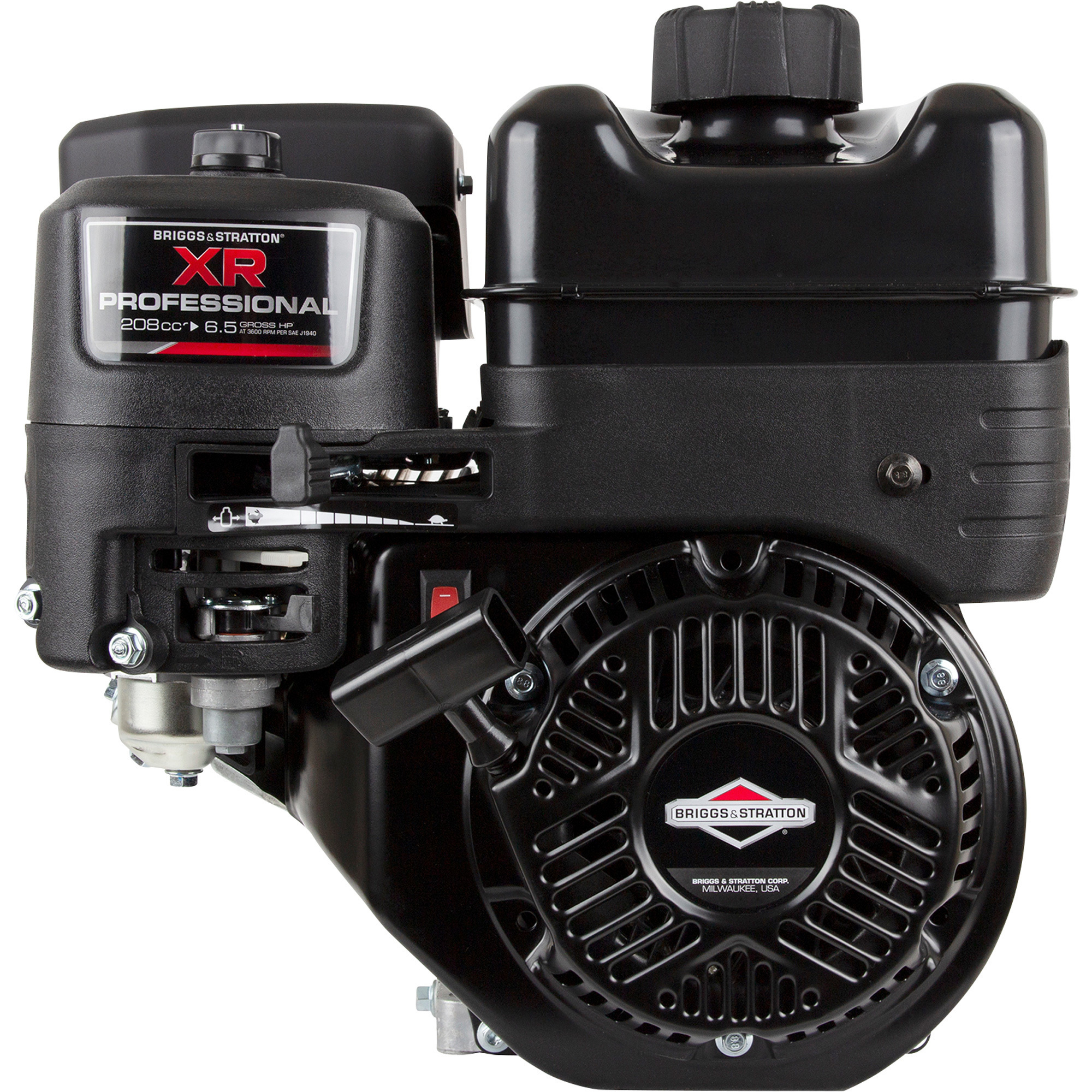 Briggs & Stratton XR 950 Series OHV Horizontal Engine, 208CC, 5/8in. x 2 27/64in. Shaft, Model# 130G32-0244-F1